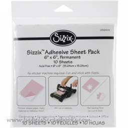 Sizzix-Permanent Adhesive Sheet